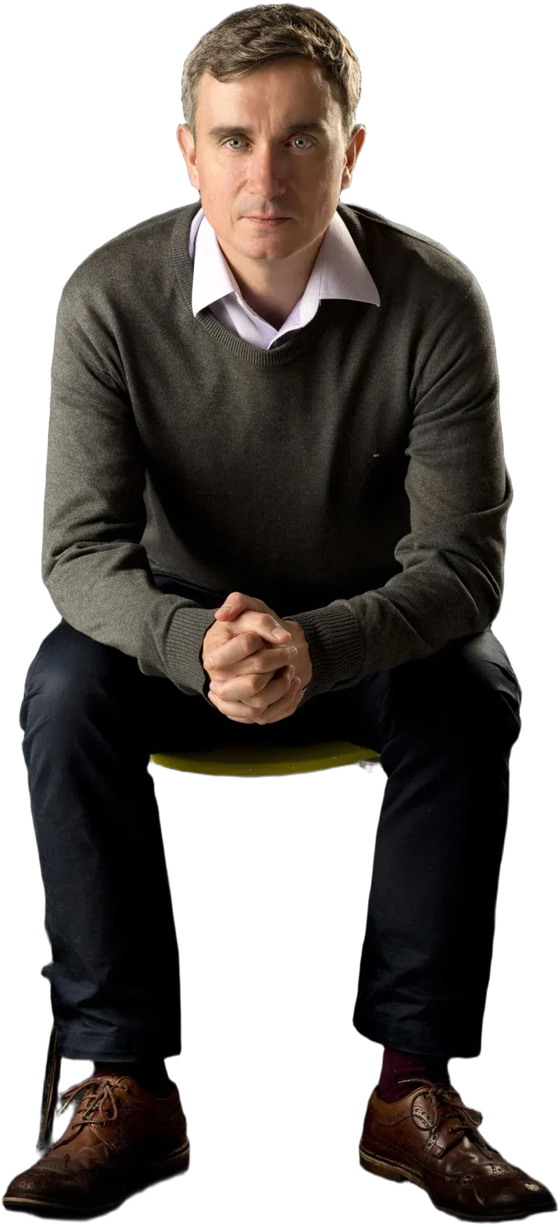 Matt Smallman sitting in a chair