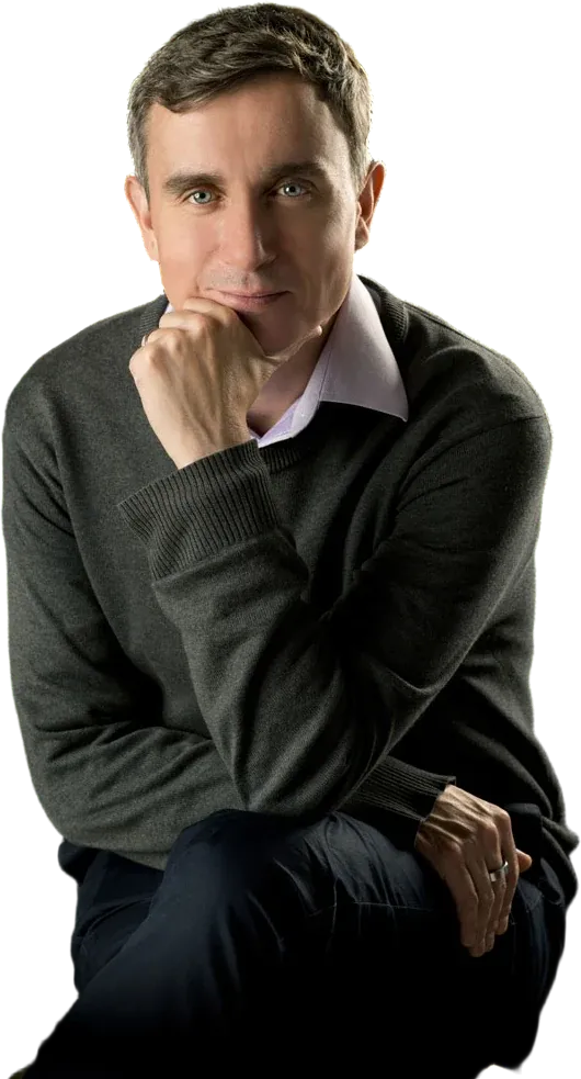 Matt Smallman, chin resting on his hand